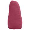 Back Cushion Burgundy Red 80 x 24 x 50 cm Velvet