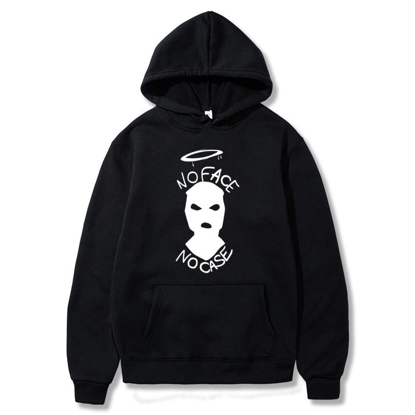 

Autumn new no face no case printed hoodie for men and women street fashion pullover Harajuku daily casual warm hoodie gift 2025 S