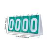 Sports Scoreboard 4 Digits Multipurpose Tabletop Score Flip
