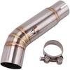 Motorcycle Exhaust Muffler Exhaust Muffler with Intermediate Connection and Sliding Exhaust Pipe for SU&ZUKI GSX750 GSX-S 750 BK750 Gsxs750 GSR750