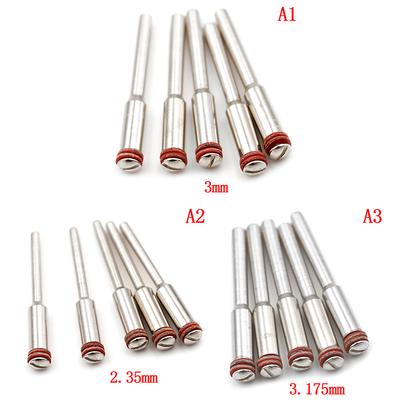 5Pcs 3Mm/2.35Mm/3.175Mm Screw Mandrel Shank Cut-Off Wheel Holder Rotary Tool