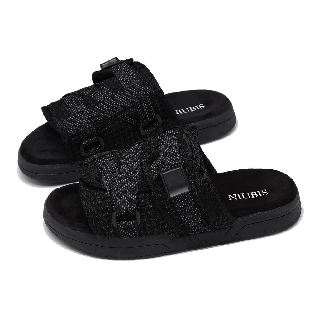 Fashion New Style Men's Casual Canvas Slippers Summer Outdoor Couples Beach Flip Flops Men Shoes