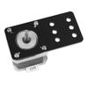 NEMA17 Stepper Motor Mount Plate 3D Printer  Aluminum Alloy Stepper for NEMA 17 Stepper Motors/V-Shape Linear