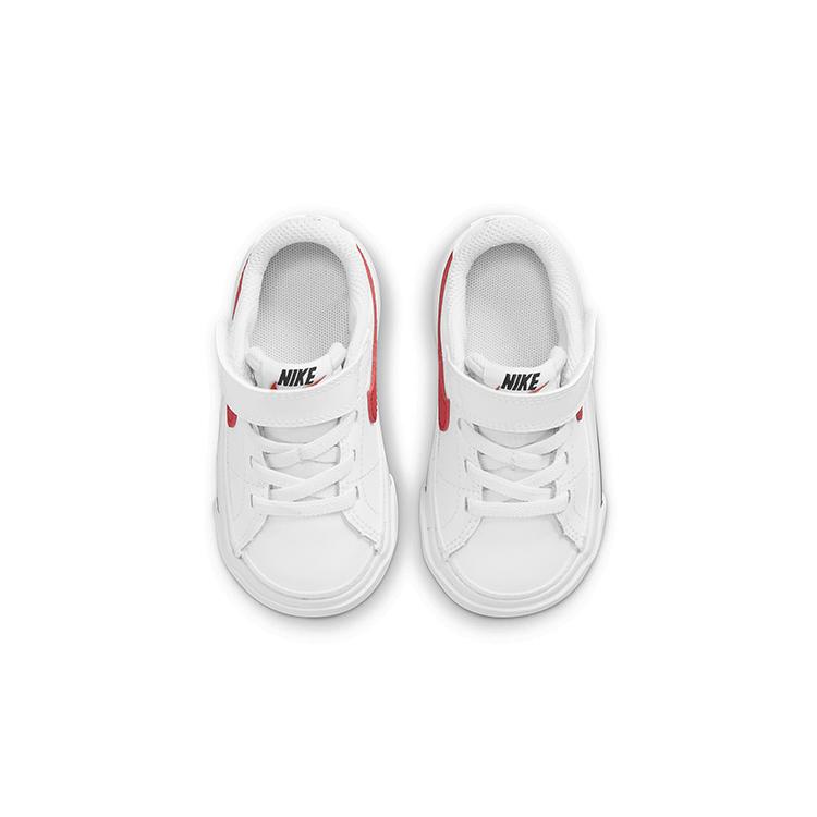 New Nike Court Legacy White University Red TD DA5382-105