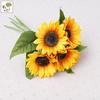 Artificial sunflower, artificial sunflower bouquet ornament, wedding decoration sunflower simulation flower