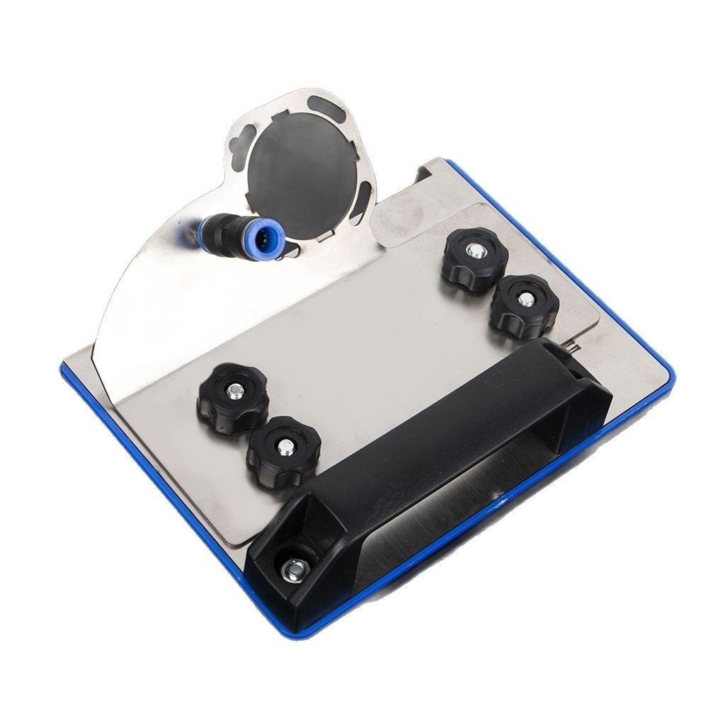 Portable Angle Grinder Stand Stainless Steel Adjustable Tile Chamfering Tool 45 Degree Chamfering Stand Bracket Woodworking