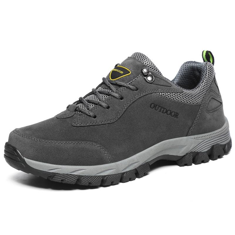 2023 Men's Comfort Outdoor Shoes: Korean Style, Wide Fit, Plus-Size, Ideal for Climbing, Travel, and Seniors