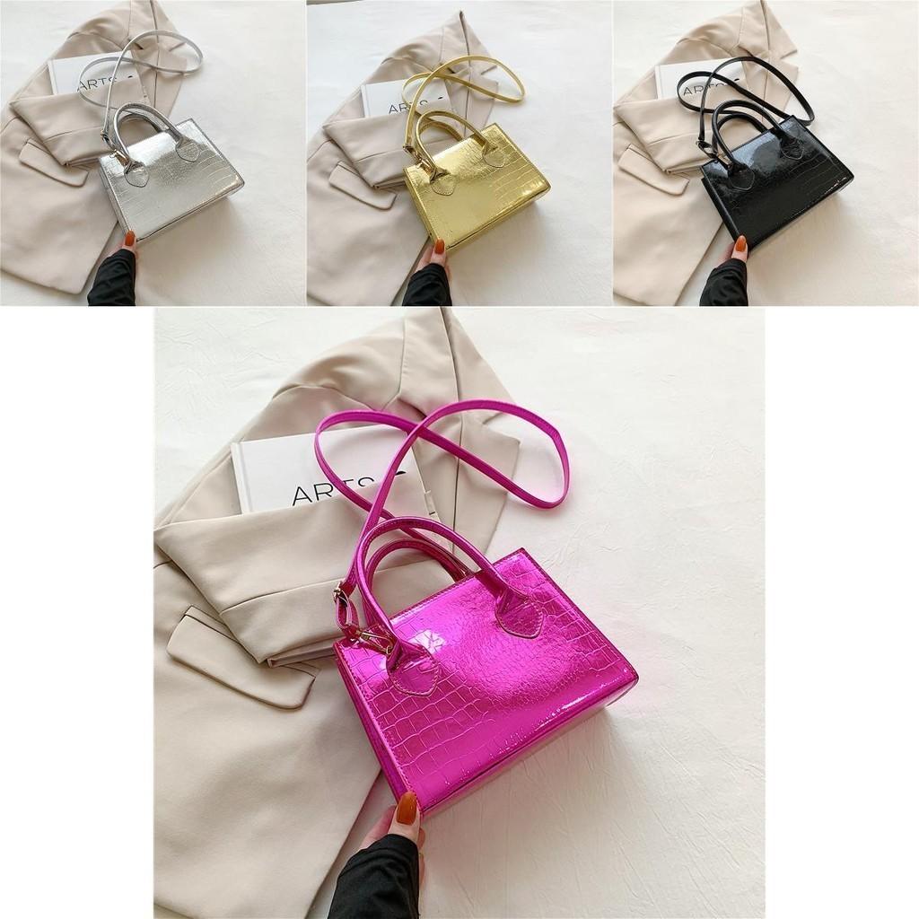 Chic Vintage Small Handbag For Women 2023 Summer Stylish Shoulder And Crossbody Bag Trendy Square Purse