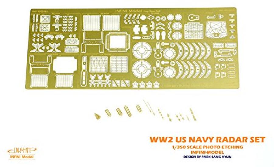 Infinimodel WWII US Navy Radar Plastic Model 1/350
