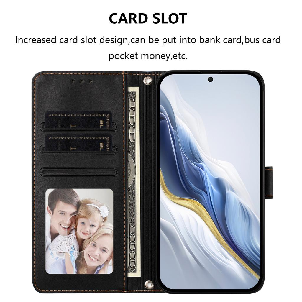 For Xiaomi Redmi K90 Pro Max 5G Wallet Case with Wrist Strap Love Cat Pattern Imprint Leather Phone Cover