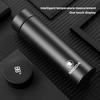 500ml Car Smart Thermos Mug Stainless Steel ulated Water Bottle For Skoda Octavia Superb Rapid Kodiaq Karoq Fabia Kamiq Enyaq
