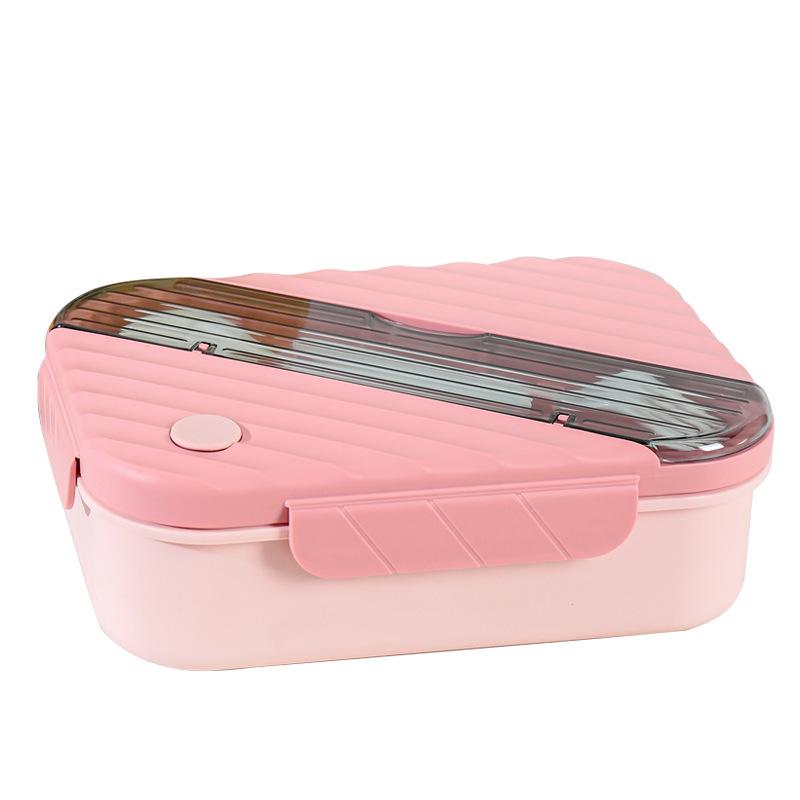 Lunch Box Student Office Worker Insulation Box Can Enter The Microwave Oven, Divided Lunch Box Does Not Smell, Silicone Sealed Fresh-keeping Box