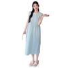 2026 Summer Korean Style Loose Fit Sleeveless Maternity Dress