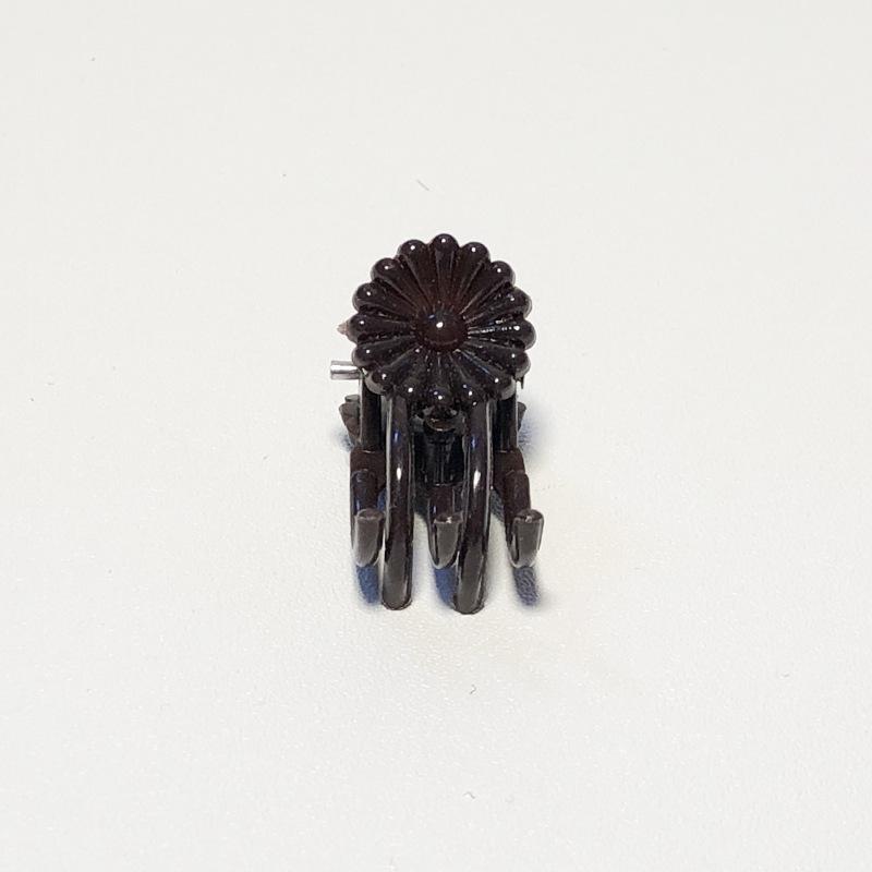 

10pcs Butterfly Orchid Clips Plastic Plant Support Clips Brown Garden Ties for Flower Stem Fixing Gardening Supplies