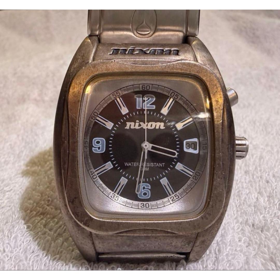 Used [Rare] NIXON wristwatch YES, THE POWERSLAVE Discontinued model