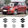 For Suzuki Swift SX4 Alto Baleno Jimny Grand Vitara ABS Car Hood Front Grille Emblem Rear Trunk Logo Badge Sticker Accessories