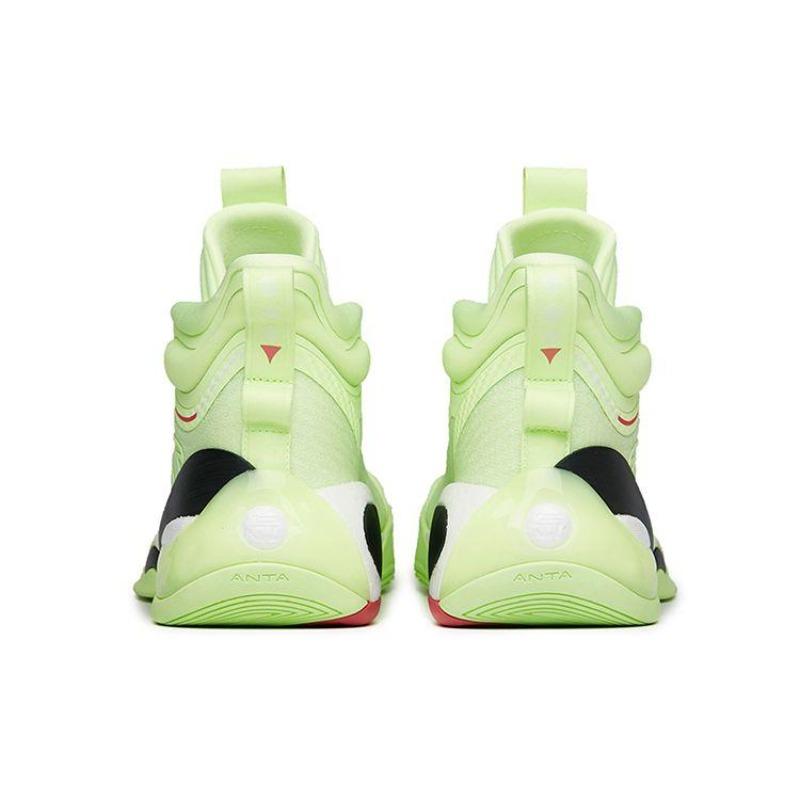 Anta KT7 Men High Top Basketball Shoes Green 112221101-5