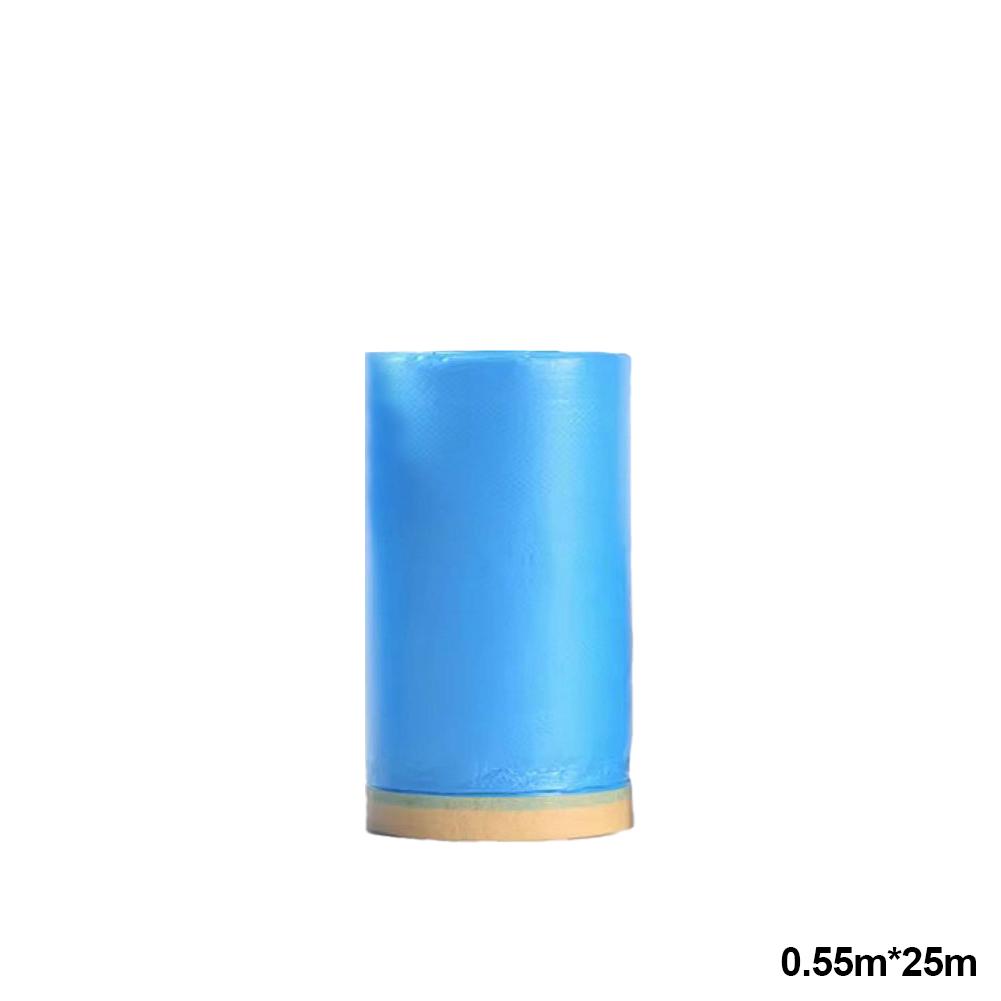 Car Repair Spray Paint Maskin Film Automotive Painters Tape Plastic Drop Cloth Sheeting No Residue for Painting
