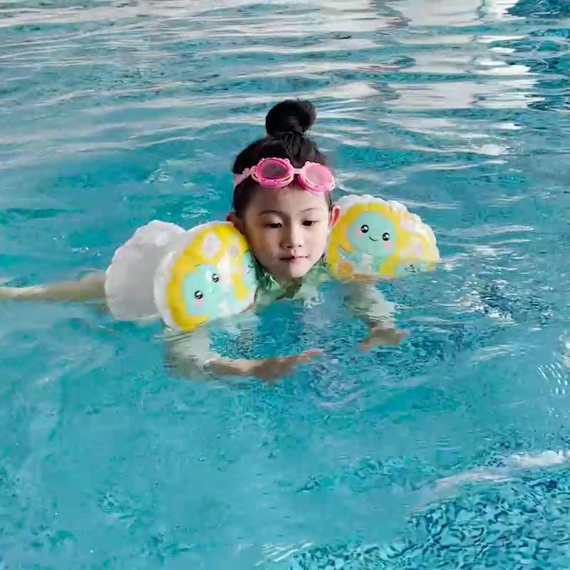 PVC Swimming Hydrofoil Inflatable Arm Sleeve, Swimming Pool Inflatable Arm Floating Arm With Arm Ring Arm Floating Ring