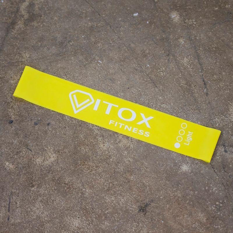 

Yoga Loop Stretch Fitness Resistance Band Children s Long Yellow 8 pounds