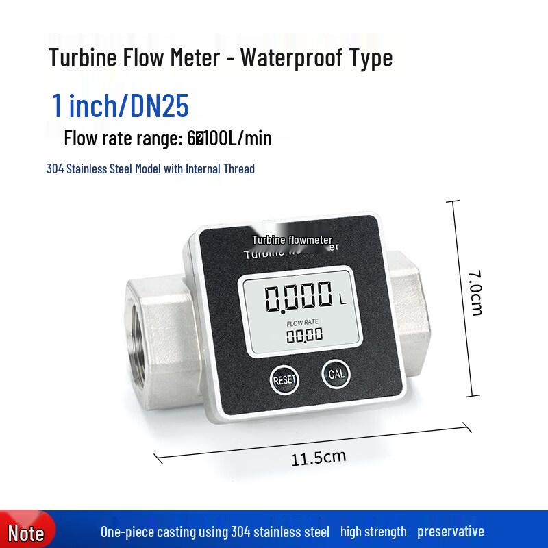 

Aokewen High-Precision Digital Turbine Flow Meter