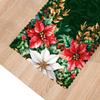 Christmas Star - Waterproof Table Runner - 38X160 - Green