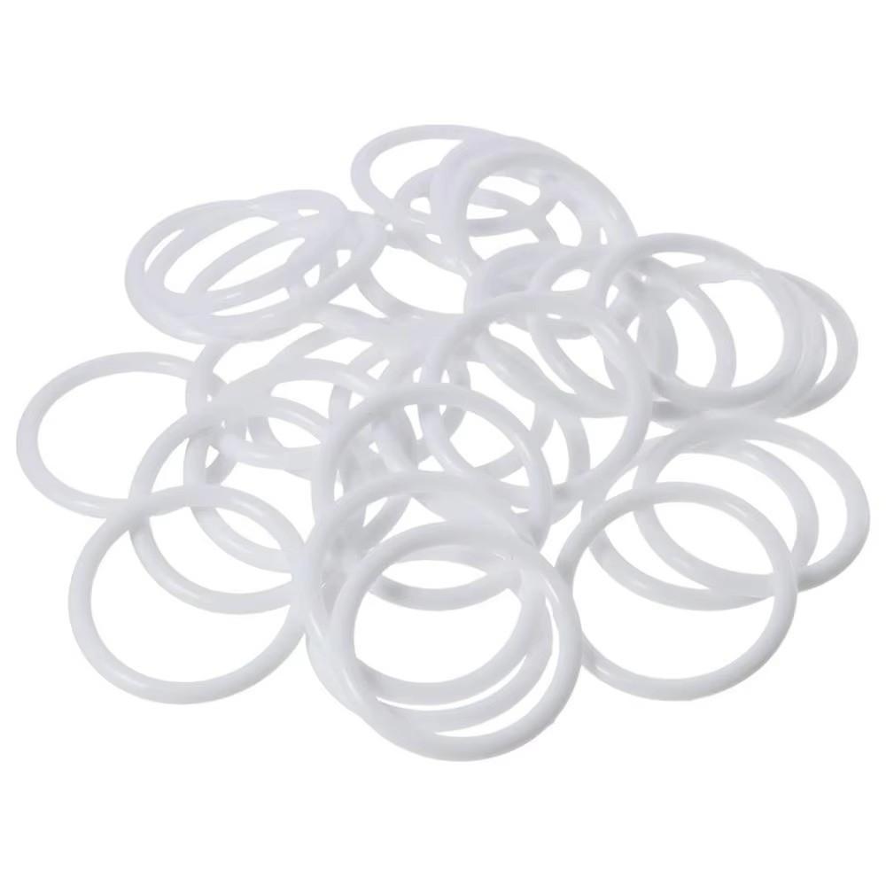 10PCS White Plastic Hoops Rings Round Shape Wreath Hoops Dream Catcher Rings Dream Catcher Making