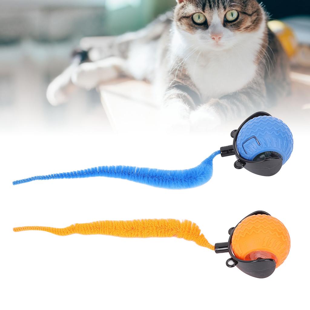 Interactive Cat Toy Ball 3 Speed Obstacle Avoidance Self Playing Automatic Moving Rolling Ball