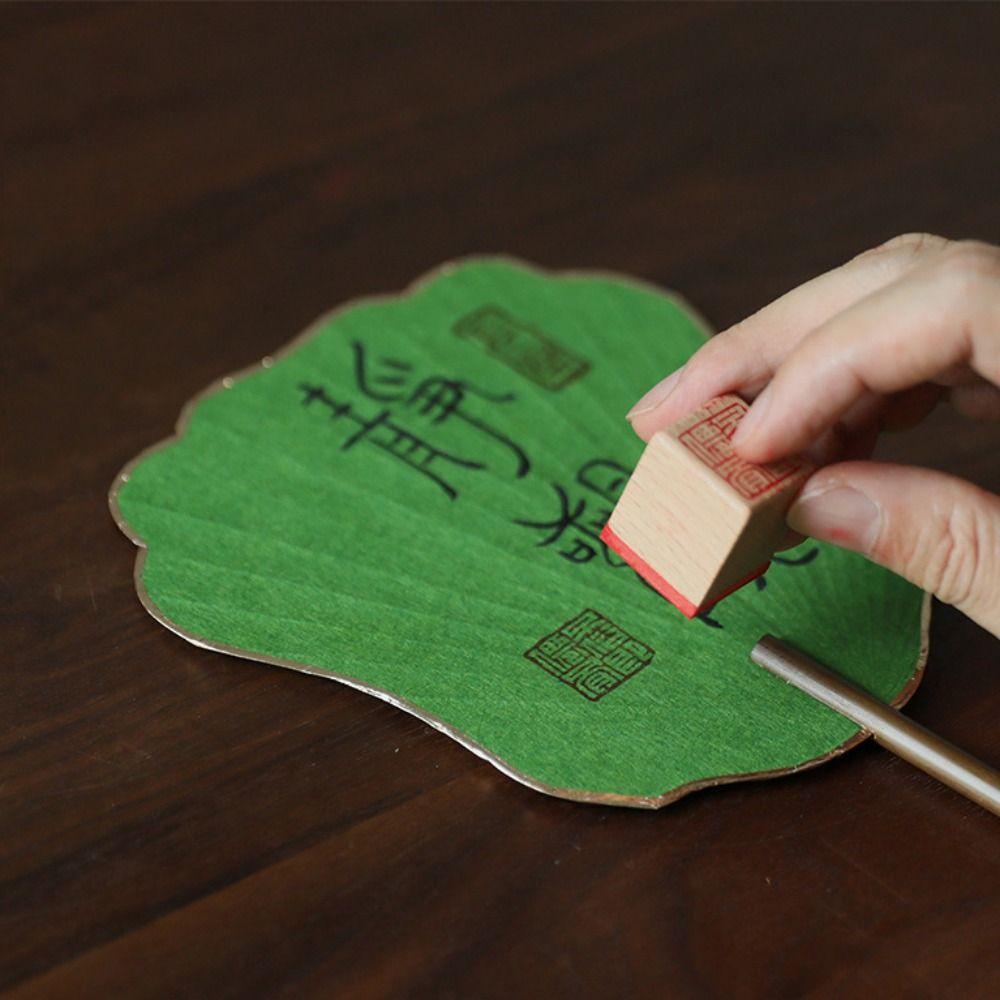 Blank Painting DIY Fan Paper Decorative Craft Fan Hand Cranked Fan  Photography Prop