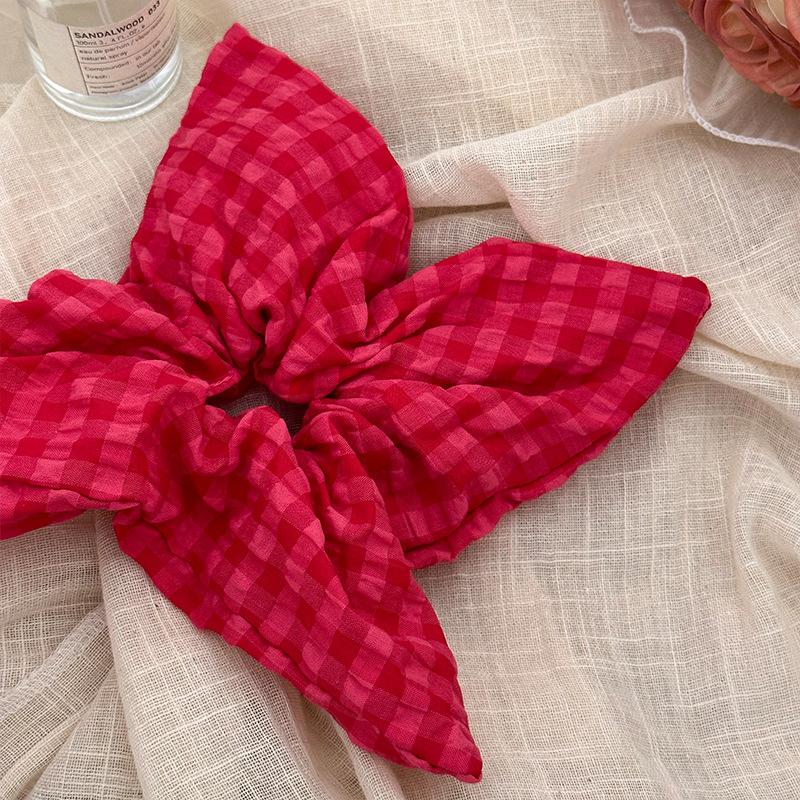 Large Girl Women Hair Accessoires for Elastic Bands Korean Rubber Scrunchies Kawaii Popular New In Big Gift Kpop Sweets Fashion