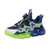 2025 spring and summer new boys' sports shoes single mesh breathable non-slip rotating buckle soft sole lightweight shoes tide