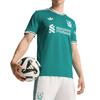 Adidas Originals Equipment Liverpool Club 25/26 Season Player Version Letter Short Sleeve Football Shirt Men Shirts JV6427