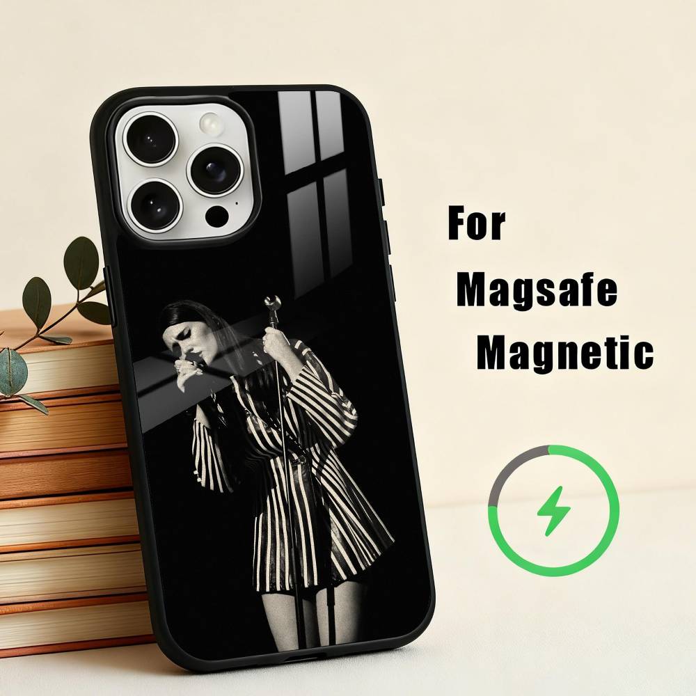 

S-Sienna-A Singer S-Spiro Phone Case For iPhone 17,16,15,14,13,12,Plus,Pro,Max for Magsafe Magnetic Wireless Charging iPhone17