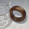 200ml Glass Coffee Mug with Hollow Wooden Handle, Heat Resistant Borosilicate Glass Cup for Espresso, Latte, Iced Coffee