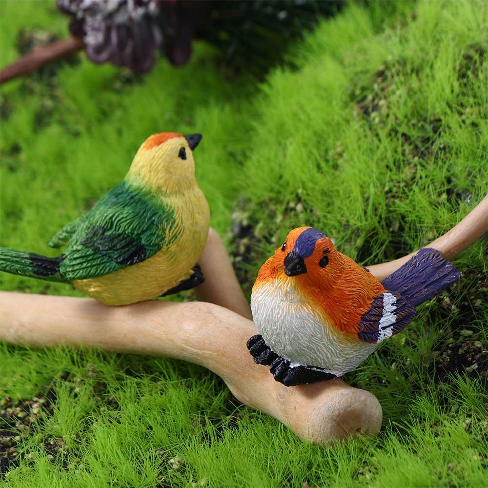 Ornaments Little Birds Dollhouse Fairy Garden Decor Home Decor Miniature Figurines Micro Landscape