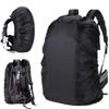 Children's Waterproof Backpack Rain Cover Outdoor Sport Night Cycling Safety Light Rain Cover Case Bag Camping Hiking 35L