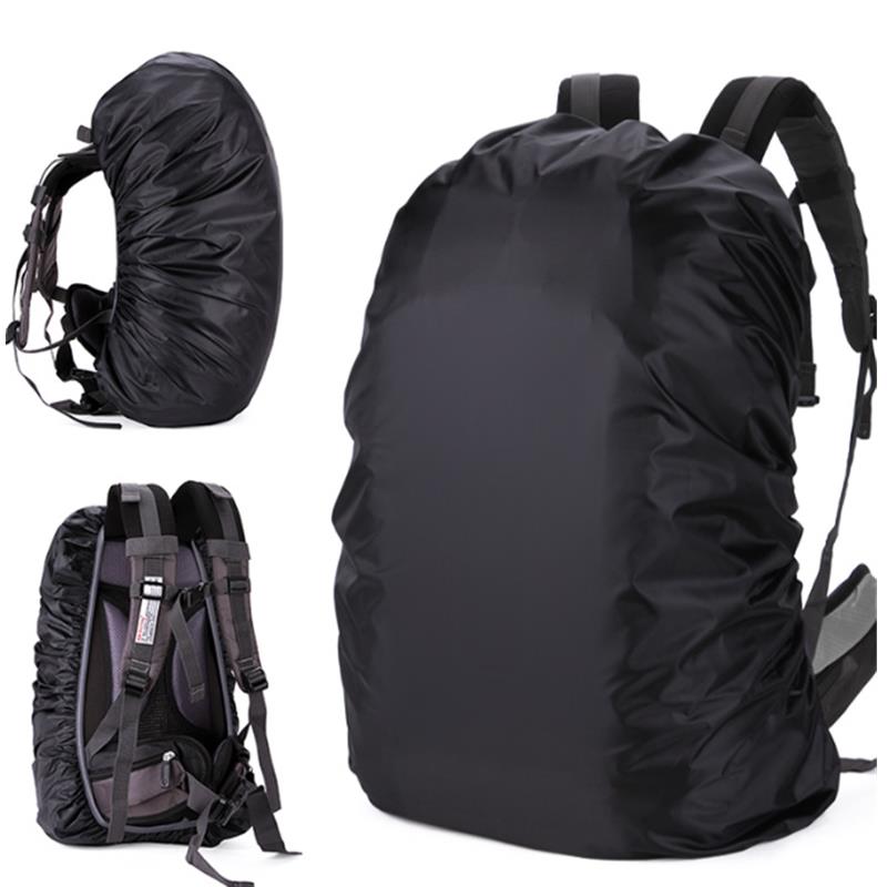 Children's Waterproof Backpack Rain Cover Outdoor Sport Night Cycling Safety Light Rain Cover Case Bag Camping Hiking 35L