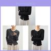 Womens Knit Cardigan With Fringed Design For Casual Fall Wear
