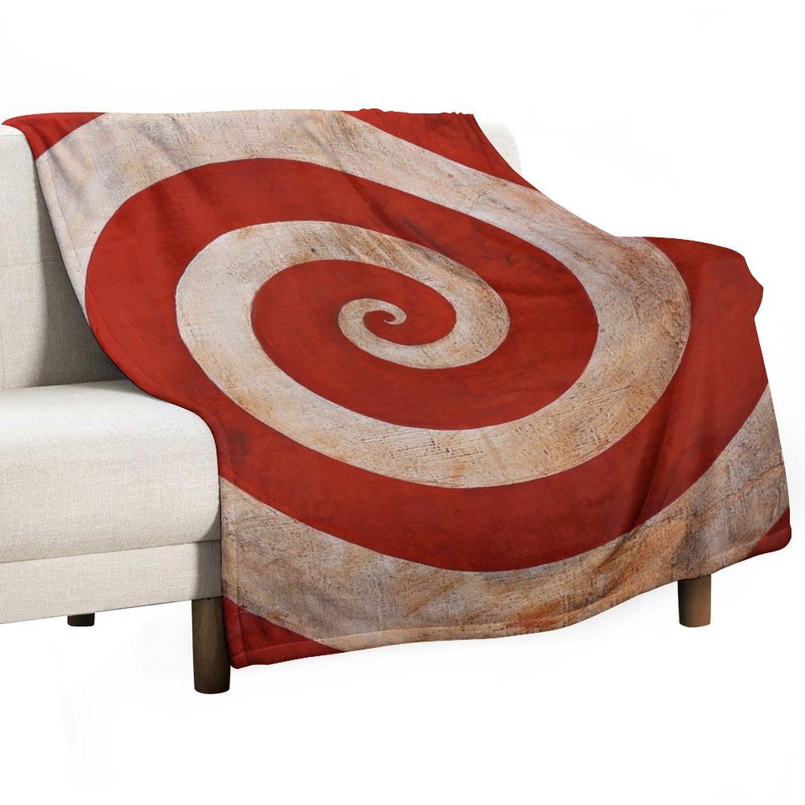 

Sideshow Carnival Spiral Throw Blanket Blankets Sofas Of Decoration Cute Plaid For Baby Decorative Sofas Blankets 30x40in