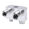 Engine Conversion AC Line Compressor Adapter Fitting Aluminium Alloy Replacement for L86 L82 L83 AC Compressor