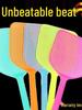 Durable Long Handle Fly Swatter - Thickened Plastic, Large Size, Won't Break, Effective Mosquito Killer