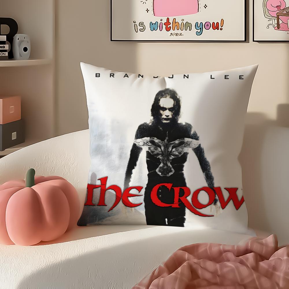 THE CCrowES Movie Cushion Cover Pillowcase Short Plush Invisible zipper Room Sofa Cushion Cover