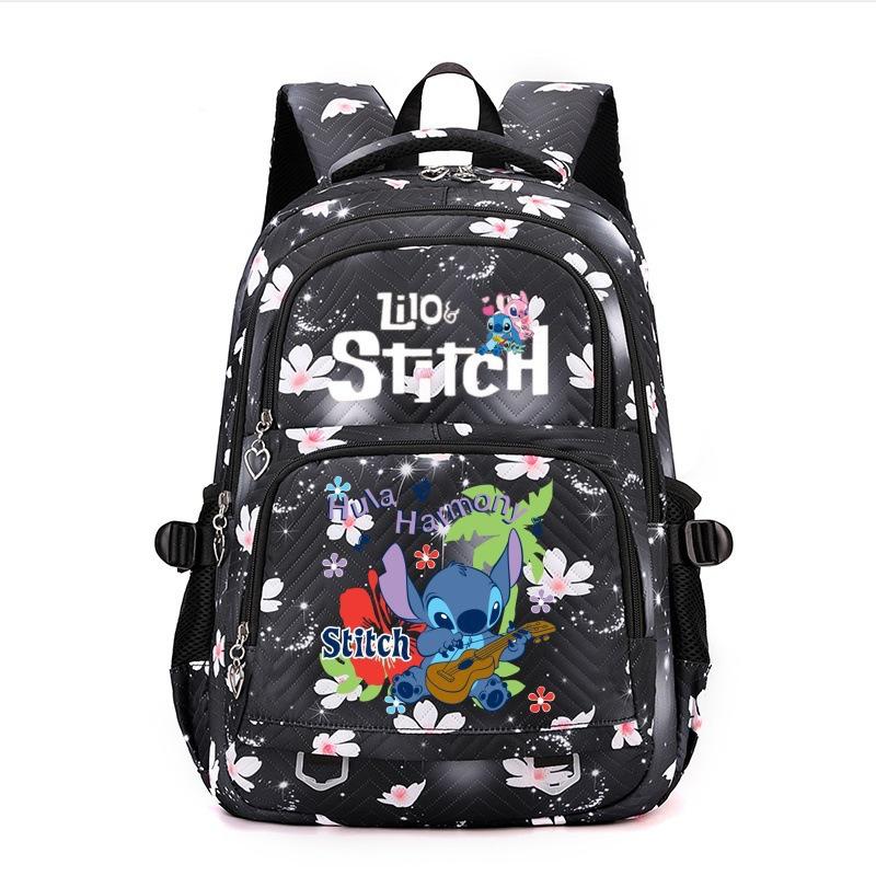 Cute Cartoon Print Large Capacity Primary And Secondary School Schoolbag Trendy Backpack Lightweight Fashion Backpack