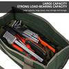 Large Thickened Wear-resistant Maintenance Tool Storage Bag Multifunctional Portable Tool Bag Large Capacity   Bag Green 084-1