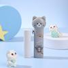 1/4pcs Cartoon Cat Town Eraser Mini Kitty Push Type Rubber Erasers for Pencil Cleaning Stationery School Student