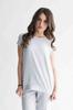 Blusa-túnica de corte solto cores variadas