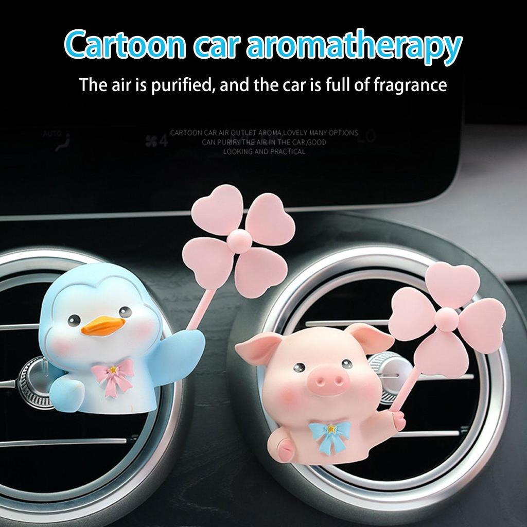 Kaufe Cute Animal Car Air Freshener Cartoon Car Interior Air Animation