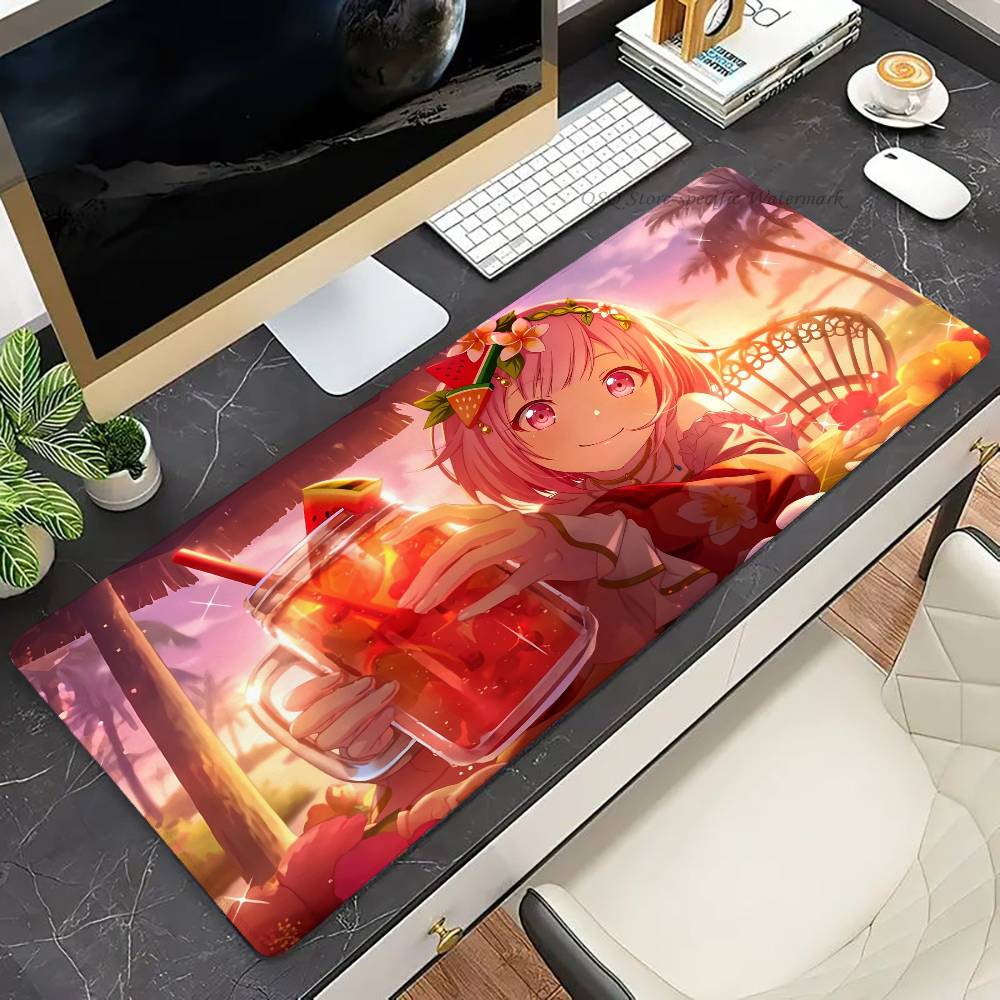 Anime Otori E-Emu Mousepad Non-slip Suitable For Office Computers Laptops E-sports Game Desk Mats XXL Keyboard