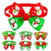 Cats Collar Christmas Series Pattern Decor Accessories Easy-wearing Pet Dogs Cat Bow Tie Pet Product