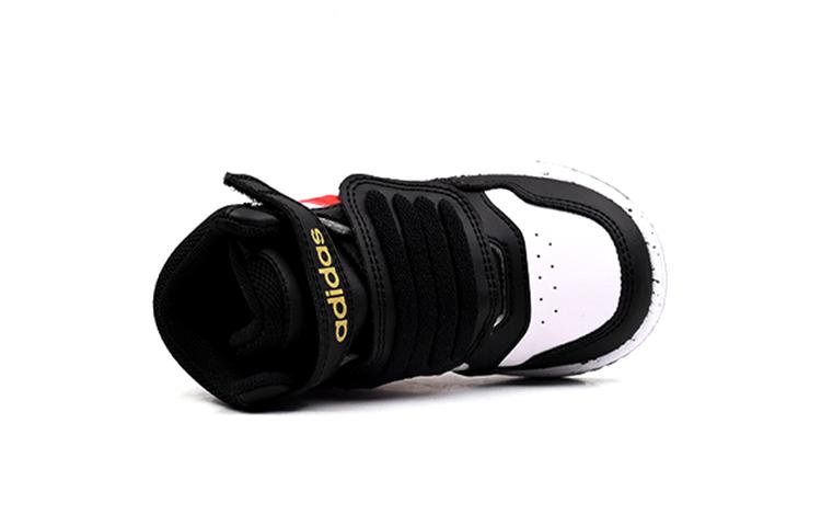 adidas Hoops Mid I 'Black White Vivid Red' HR0229